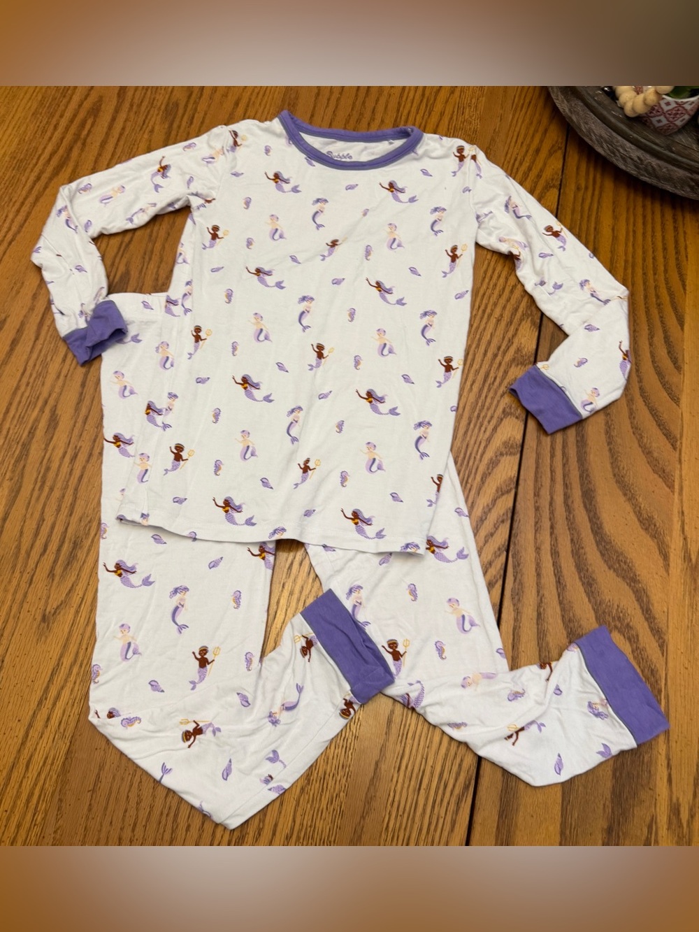 Bubble Baby Bamboo Mermaid Pajamas